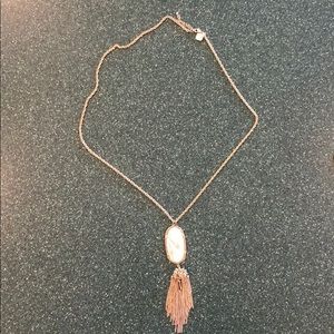 Kendra Scott Rayne Necklace in Ivory Pearl